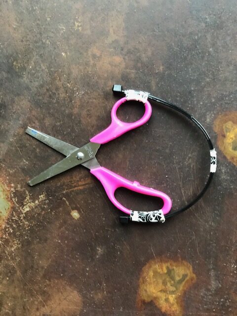 diy loop scissors
