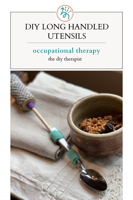 DIY long handled utensils