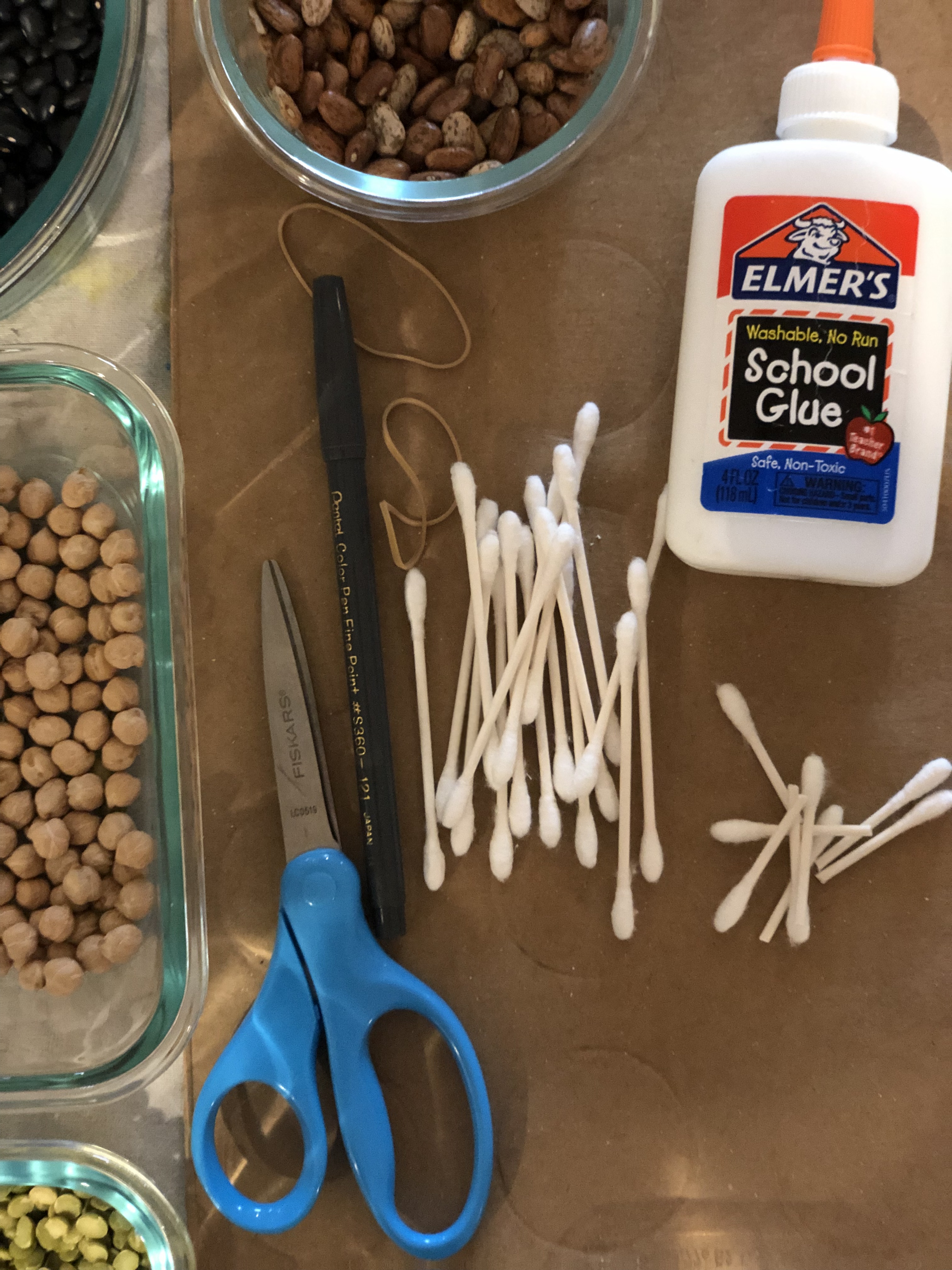 Materials Needed for Thanksgiving Fine Motor Art Activity