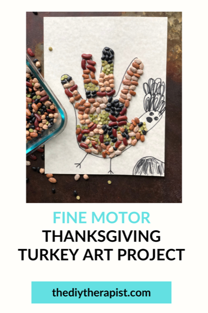 Fine Motor Thanksgiving Turkey