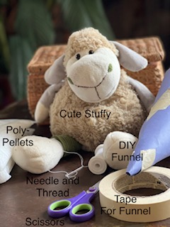 DIY Weighted Stuffed Animal Sensory Tool