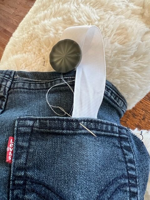 fine motor teddy bear dressing vest