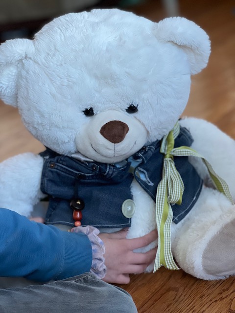 Fine Motor Teddy Bear Dressing Vest