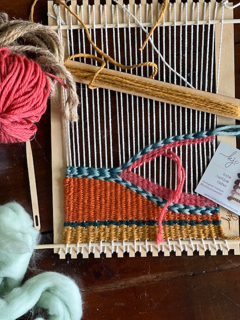 Simple Frame Weaving