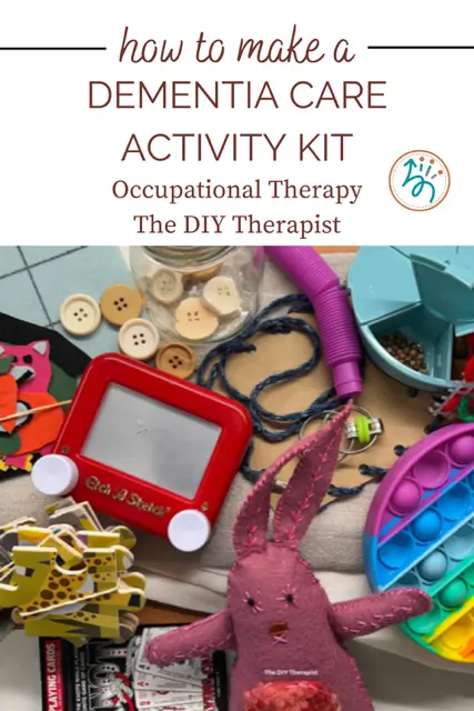 DIY dementia care activity kit