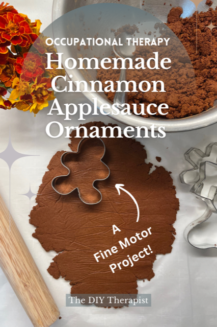 Cinnamon applesauce ornaments