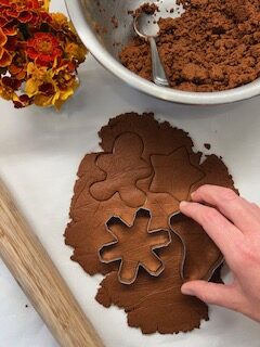 cinnamon apple sauce ornaments a fine motor project