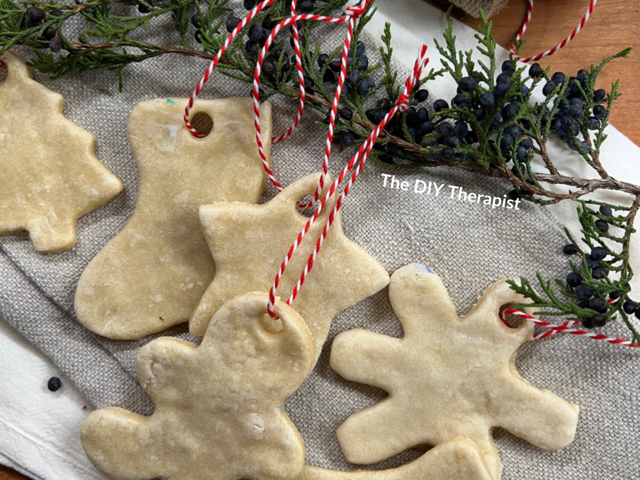 Salt dough ornaments