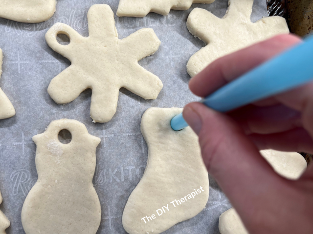 salt dough ornaments