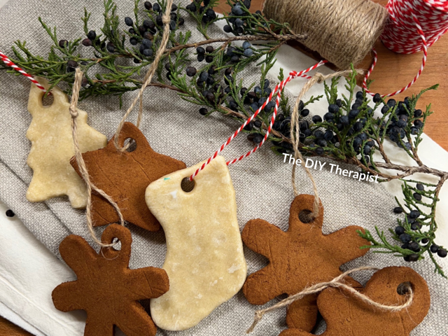 Salt dough ornaments