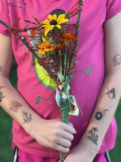 fine motor branch weaving