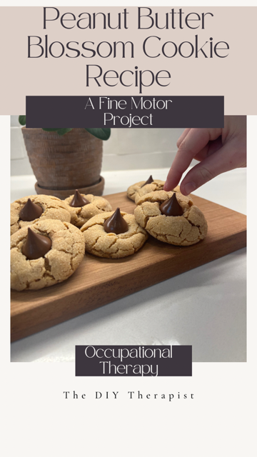 Peanut butter blossom cookies