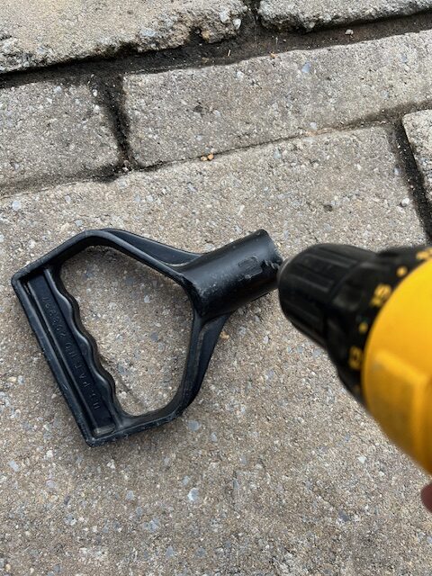 DIY leg lifter a mobility aid