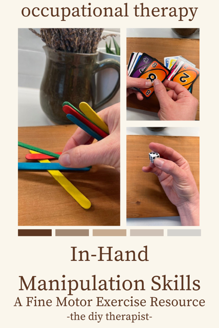 in hand manipulation skills