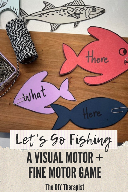 Fishing Visual motor game