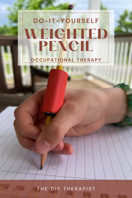 diy weighted pencil