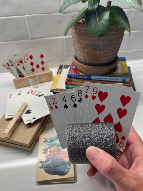 DIY game card holder