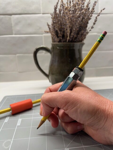 DIY weighted pencil