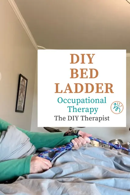 DIY bed ladder