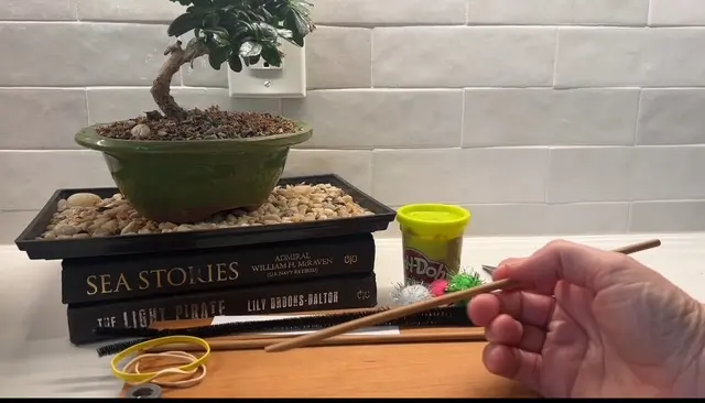 fine motor chopstick exercises