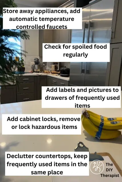 dementia care home safety- kitchen