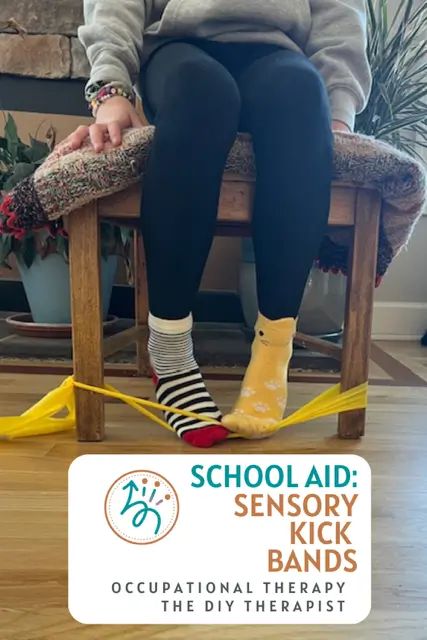 sensory kick band, fidget bands, bouncy bands