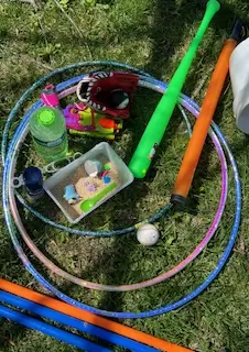 outdoor sensory occuptional therapy obstacle course