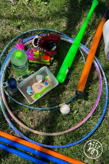 outdoor sensory obstacle course