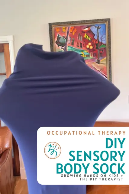 DIY sensory body sock