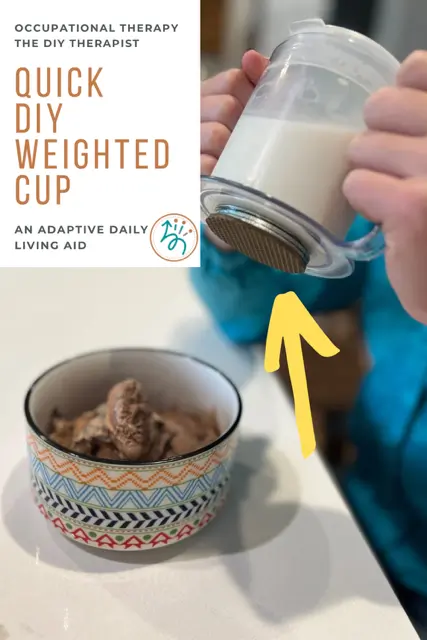DIY adaptive weighted cup
