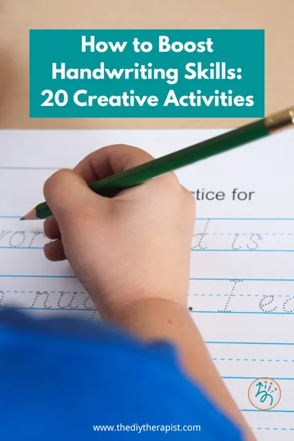 boost handwriting skills