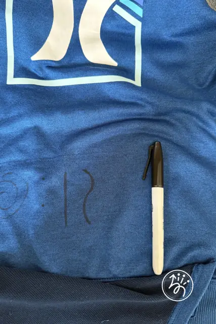 DIY sensory fidget hoodie step #1 in step-by-step tutorial (planning and preparation).