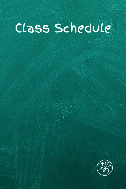 sensory tips for school- class schedule