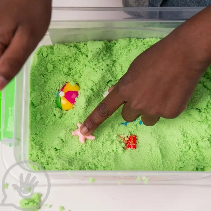 fun and functions at the beach weighted sand kit