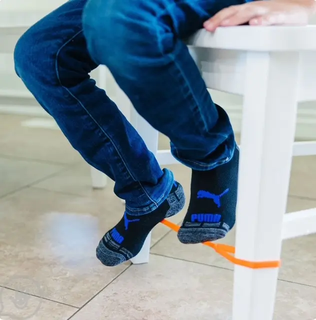 stretch me chair fidgets- sensory kick bands