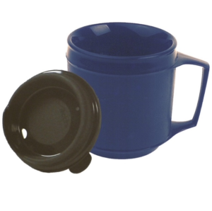 insulated weighted cup with anti-splash lid