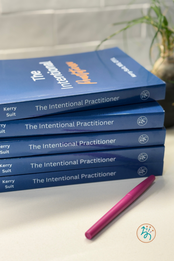 The Intentional Practitioner workbook: A Rehabilitation Therapy Treatment Workbook for PTs, OTs, and SLPs to create an intentional and reflective practice.
