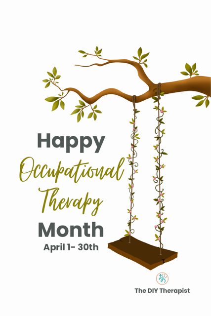 Celebrate occupational therapy month by sharing graphics